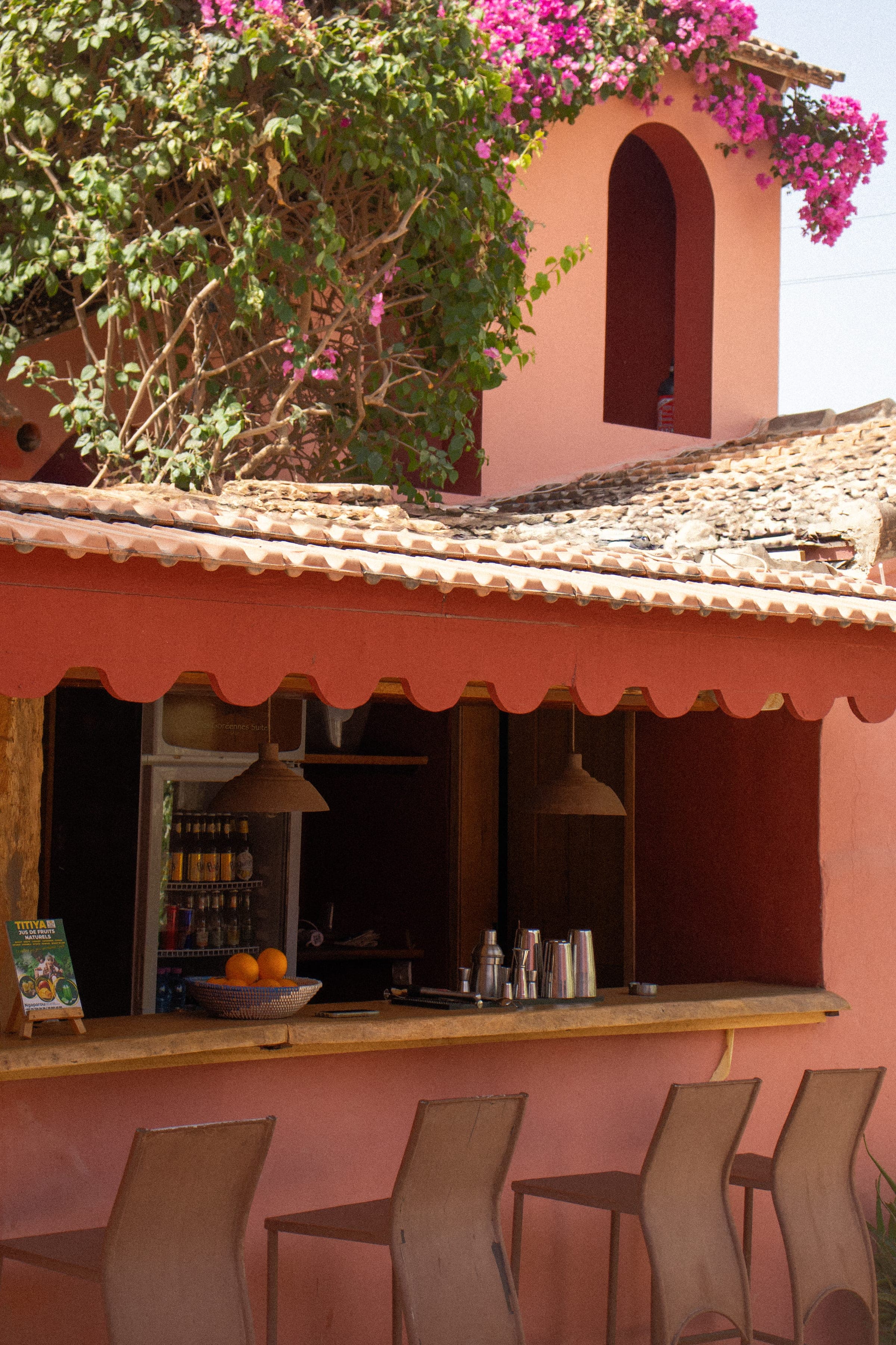 Restaurant et bar lounge de Gorée Suites à Saly