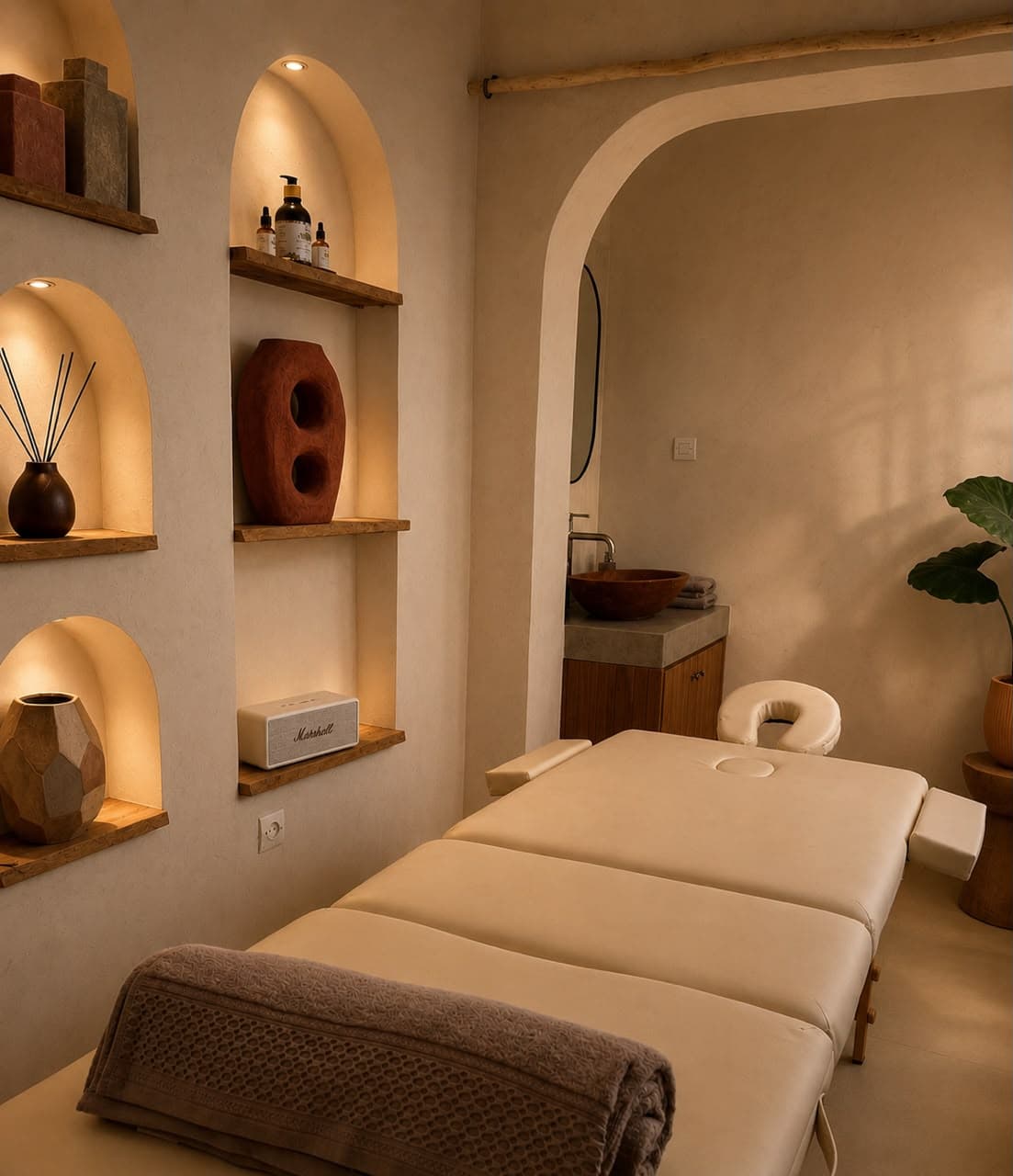Espace Bien-être de Gorée Suites à Saly, massages aux huiles naturelles