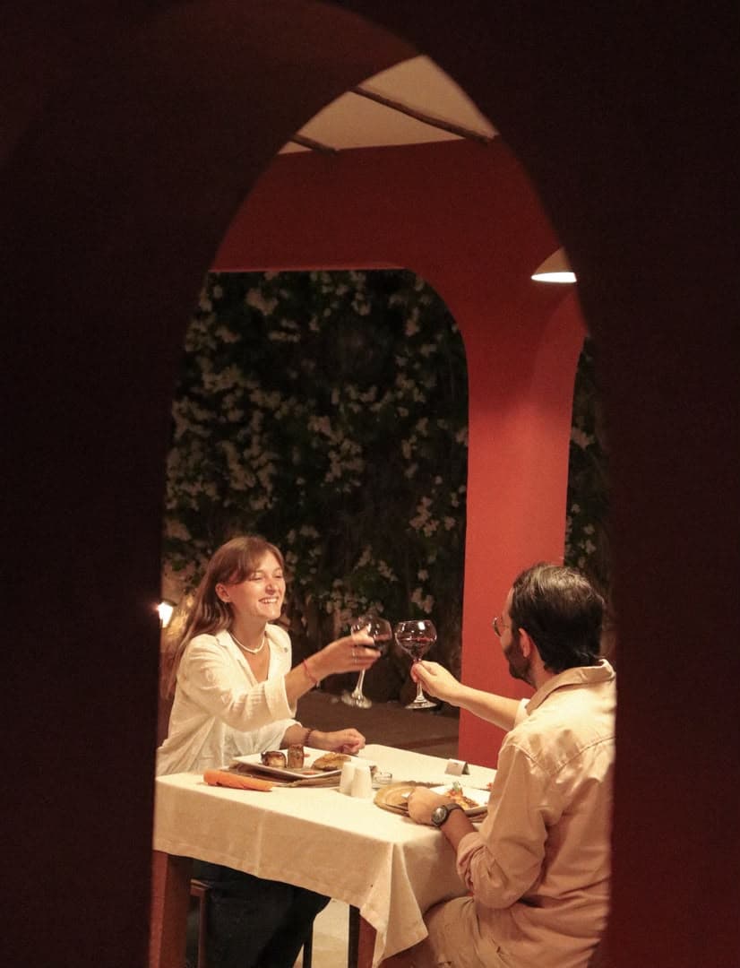 Dîner aux chandelles au restaurant Gorée Suites